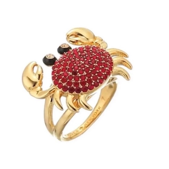 kate spade Jewelry - Kate Spade Shore Thing Crab Ring size 6